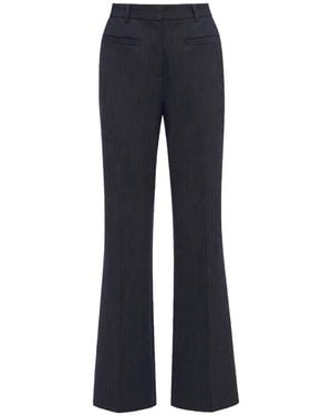 3.1 Phillip Lim Tailored Cropped Flared Pants - Blue