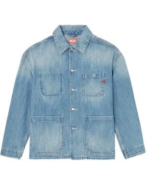 DIESEL D-Stack-U Denim Jacket - Blue
