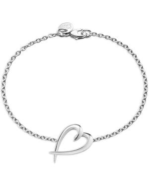 Shaun Leane Sterling Heart Bracelet - White