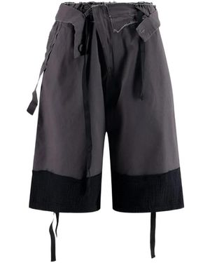 OTTOLINGER Baggy Cargo Shorts - Blue