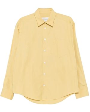Ami Paris Camisa Ami De Coeur - Amarillo