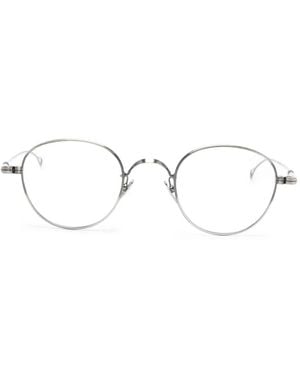 Lunor Lunettes De Vue À Monture Ronde - Gris