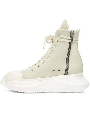 Rick Owens Baskets Montantes Abstract - White