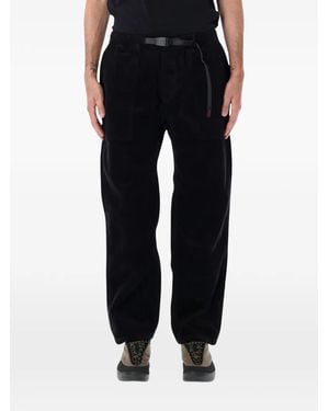 Gramicci Belted Corduroy Trousers - Black