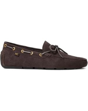 Michael Kors Sayer Suede Moccasins - White