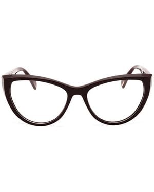 Police Lunettes De Vue À Monture Papillon - Black