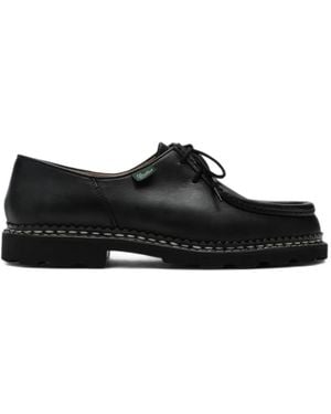 Paraboot Zapatos Michael De Piel - Negro