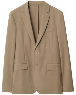 Burberry テーラードジャケット - ナチュラル
