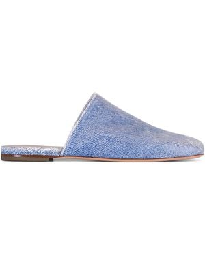 Agl Attilio Giusti Leombruni Memy Seam-Detail Mules - Blue