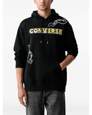 Converse X Minions Felpa Con Cappuccio - Nero