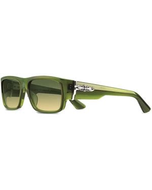 Chrome Hearts Occhiali Da Sole Yer Bjorn Again - Verde