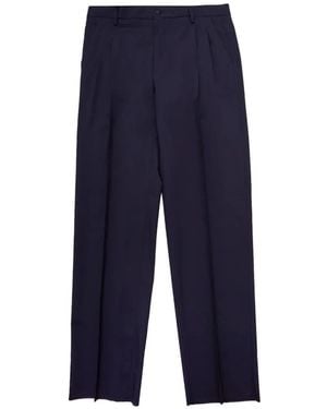 Mood Relaxed-Fit Tailored Trousers - Blue