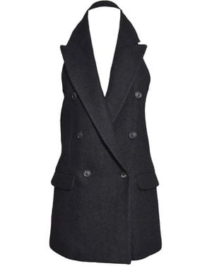 Our Legacy Double-Breasted Halterneck Waistcoat - Blue