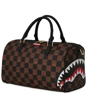 Sprayground Borsa Tote A Quadri - Nero