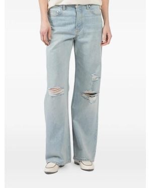 SABLYN Sammy Jeans im Distressed-Look - Blau