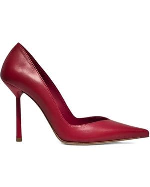 Le Silla 100Mm Vivienne Heeled Court Shoes - Red