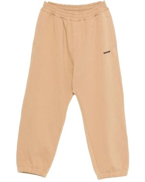Barrow Logo-Detail Lounge Pants - Natural