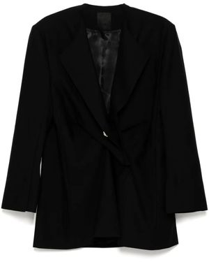 JNBY Lapel Single-Breasted Suit - Black
