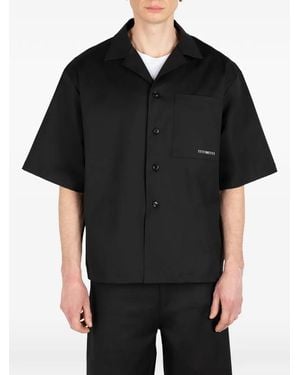 Societe Anonyme Boo Pocket Short-Sleeve Shirt - Black