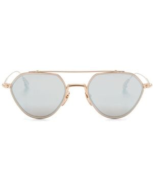 Chrome Hearts Bone Prone Ii Sunglasses - White