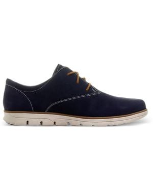 Timberland スエード ダービーシューズ - ブルー