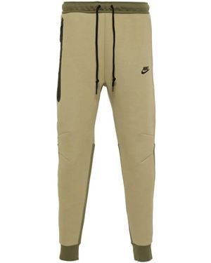 Nike Tech Fleece Tapered Track Trousers - Green