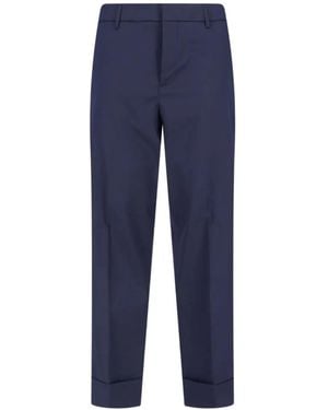 Cruna Bergen Turn-Up Pants - Blue