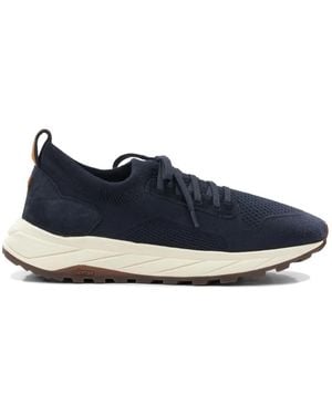 Henderson Lace-Up Trainers - Blue
