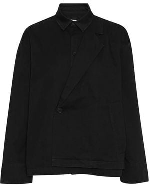 Henrik Vibskov Sjacoat Asymmetric Jacket - Black