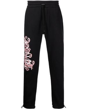 Amiri Paisley-Print Track Trousers - Black