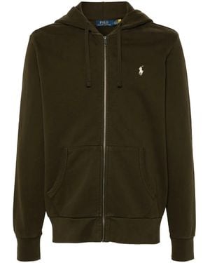 Polo Ralph Lauren Polo Pony-Embroidered Hoodie - Green
