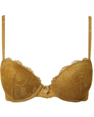 Twinset Lace Push-Up Bra - Natural