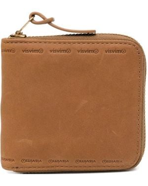 Visvim Leather Bi-Fold Wallet - Brown