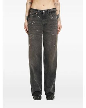 Our Legacy Full Cut Paint Jeans - Grey