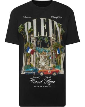 Philipp Plein Sexy Pure Vintage Racing T-Shirt - Black