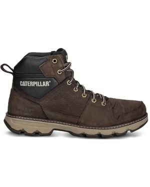 Caterpillar Chaussures De Randonnée Meridian À Lacets - Marron
