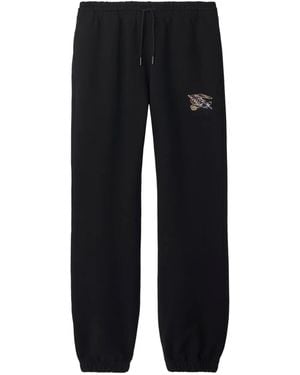 Burberry Katoenen Joggingbroek - Zwart