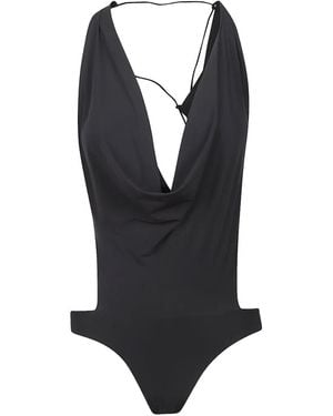 Amazuìn Raquel Scoop-Neck Body - Blau