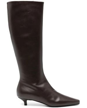 TOTEME The Slim Knee-high 35mm ブーツ - ブラック