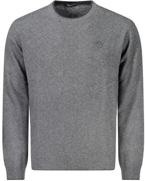 North Sails Crew-Neck Merino Wool Sweater - Gray