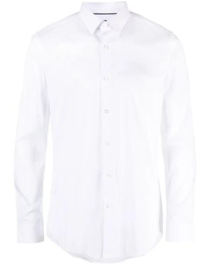 BOSS Long-Sleeve Buttoned Shirt - White