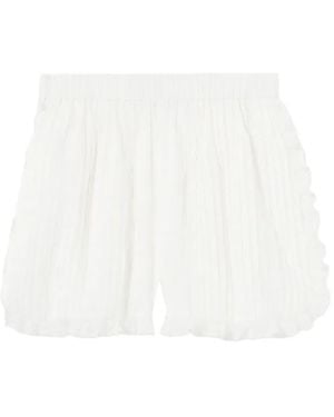 Claudie Pierlot Short Lace Shorts - White