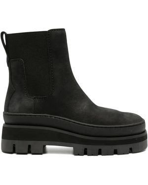 Clarks Orianna2 Top Leather Boot - Black