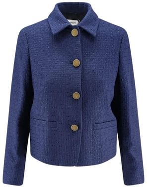 SAULINA Aria Embroidered Jacket - Blue