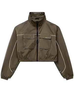 P.E Nation Giacca Sportiva Recap Con Tasche - Marrone