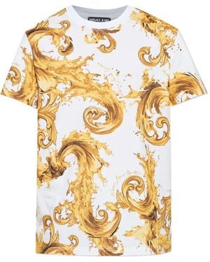 Versace Jeans Couture Pattern T-Shirt - Metallic