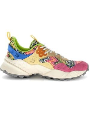 Flower Mountain Kotetsu Sneakers - Pink