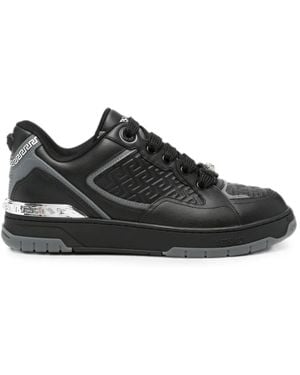 Versace Lace-Up Sneakers - Black