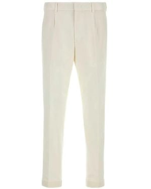 Cellar Door Cambridge Pleated Pants - White