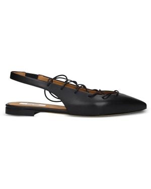 Moschino Slingback Pumps - Black